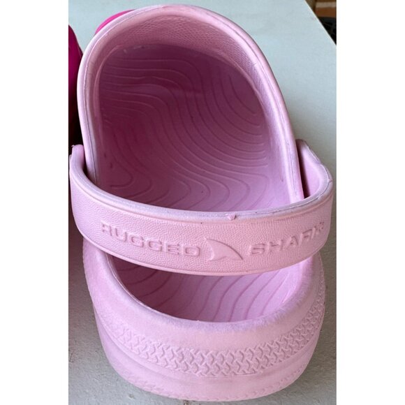 Rugged Shark Brand Pink Tie Dye Pattern Clog Shoes Adult Unisex Size 4/6 (READ) - Picture 13 of 16
